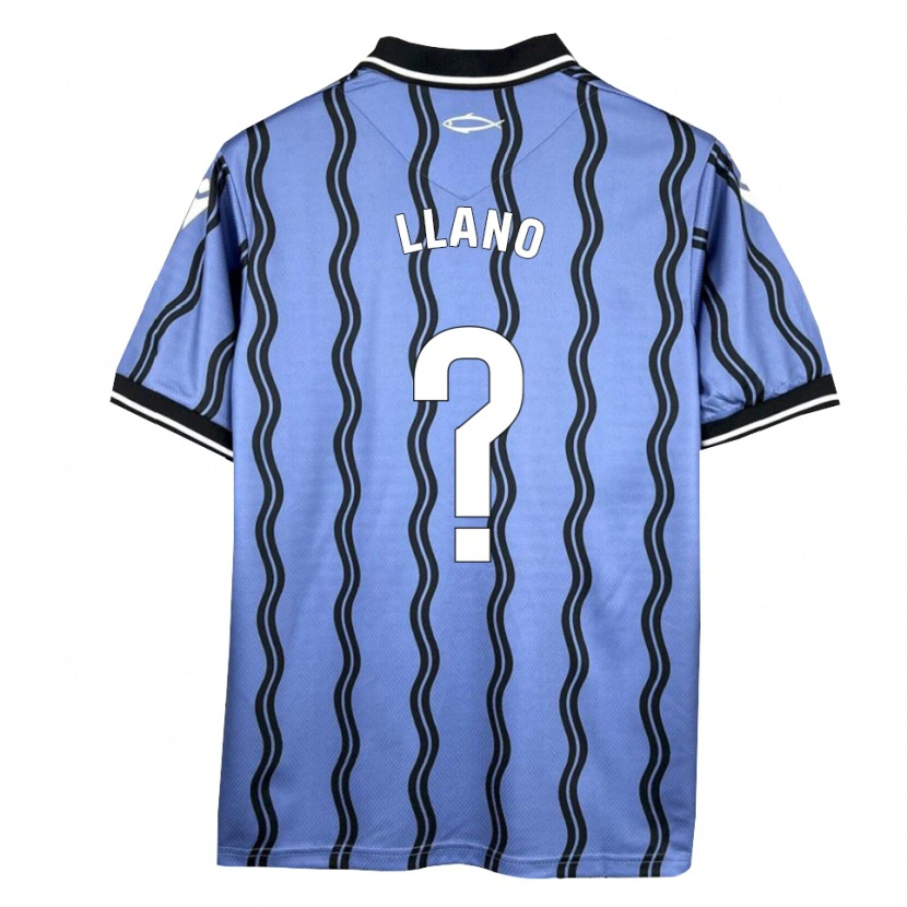 Danxen Dames Guillermo Llano #0 Donkerblauw Zwart Uitshirt Uittenue 2025/26 T-Shirt