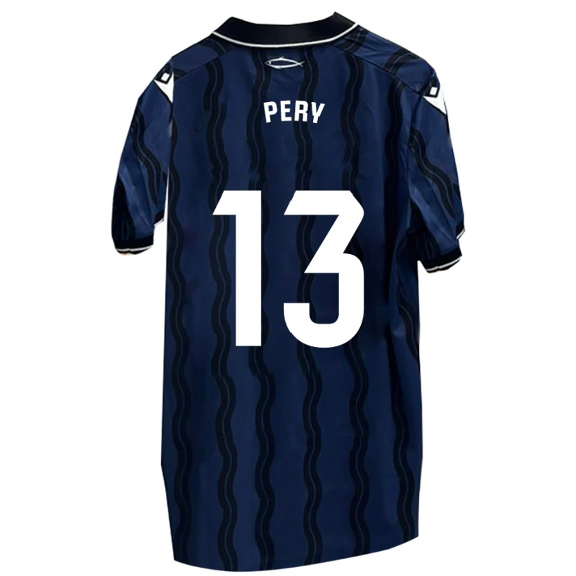 Danxen Dames Pery #13 Donkerblauw Zwart Uitshirt Uittenue 2025/26 T-Shirt