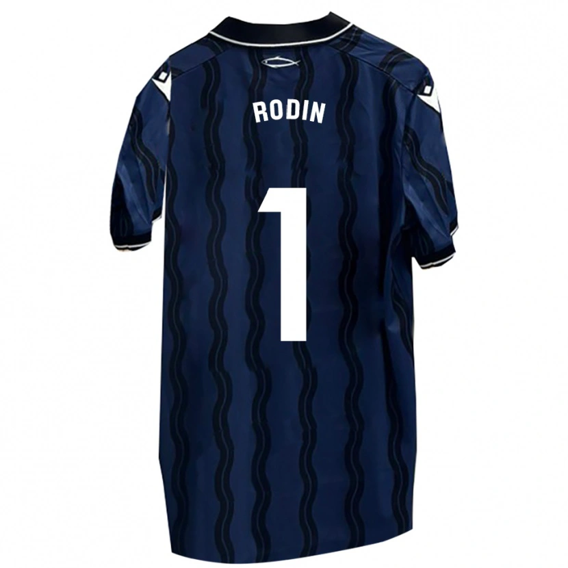 Danxen Dames Antonio Rodin #1 Donkerblauw Zwart Uitshirt Uittenue 2025/26 T-Shirt