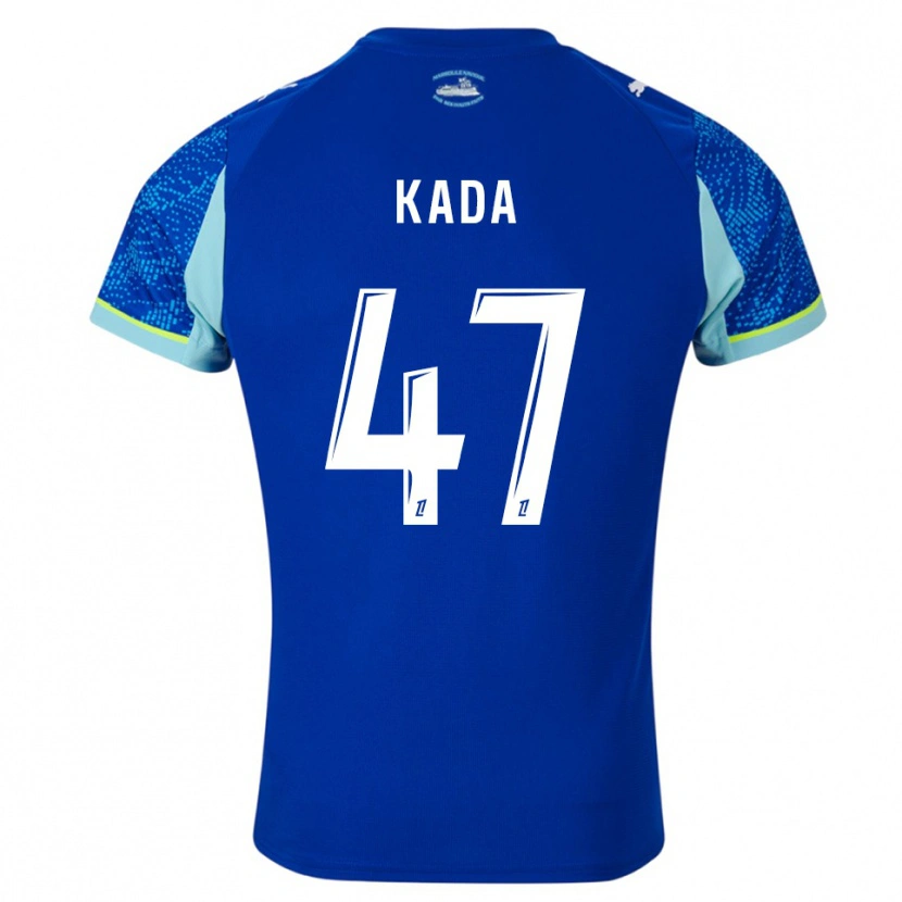 Danxen Dames Joakim Kada #47 Hemelsblauw Wit Thuisshirt Derde Tenue 2025/26 T-Shirt