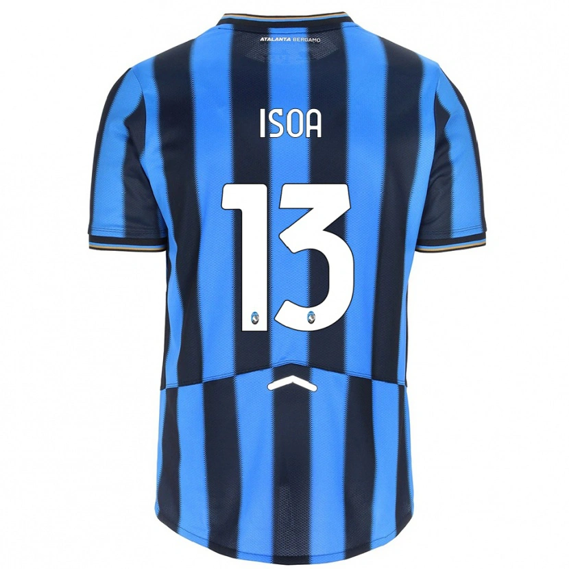 Danxen Kinderen Isaac Isoa #13 Hemelblauw Zwart Thuisshirt Thuistenue 2025/26 T-Shirt