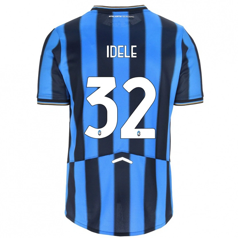Danxen Kinderen Javison Idele #32 Hemelblauw Zwart Thuisshirt Thuistenue 2025/26 T-Shirt
