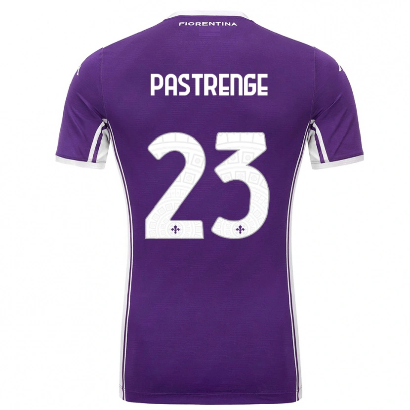 Danxen Kinderen Lucia Pastrenge #23 Paars Wit Thuisshirt Thuistenue 2025/26 T-Shirt