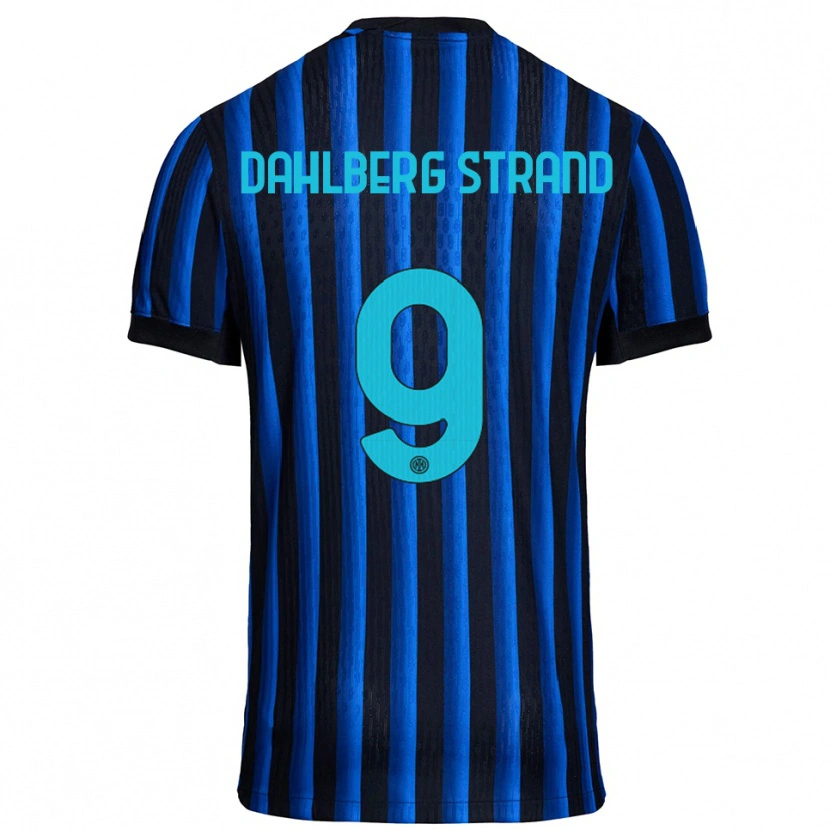 Danxen Kinderen Jonas Dahlberg Strand #9 Zwart Blauw Thuisshirt Thuistenue 2025/26 T-Shirt