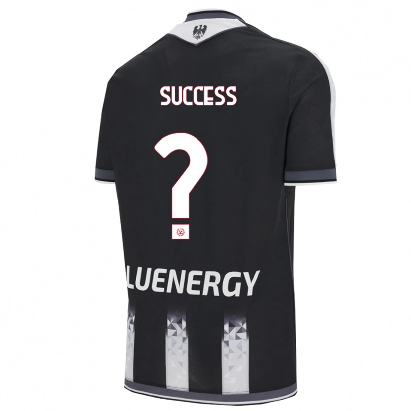 Danxen Kinderen Isaac Success #0 Zwart Wit Thuisshirt Thuistenue 2025/26 T-Shirt