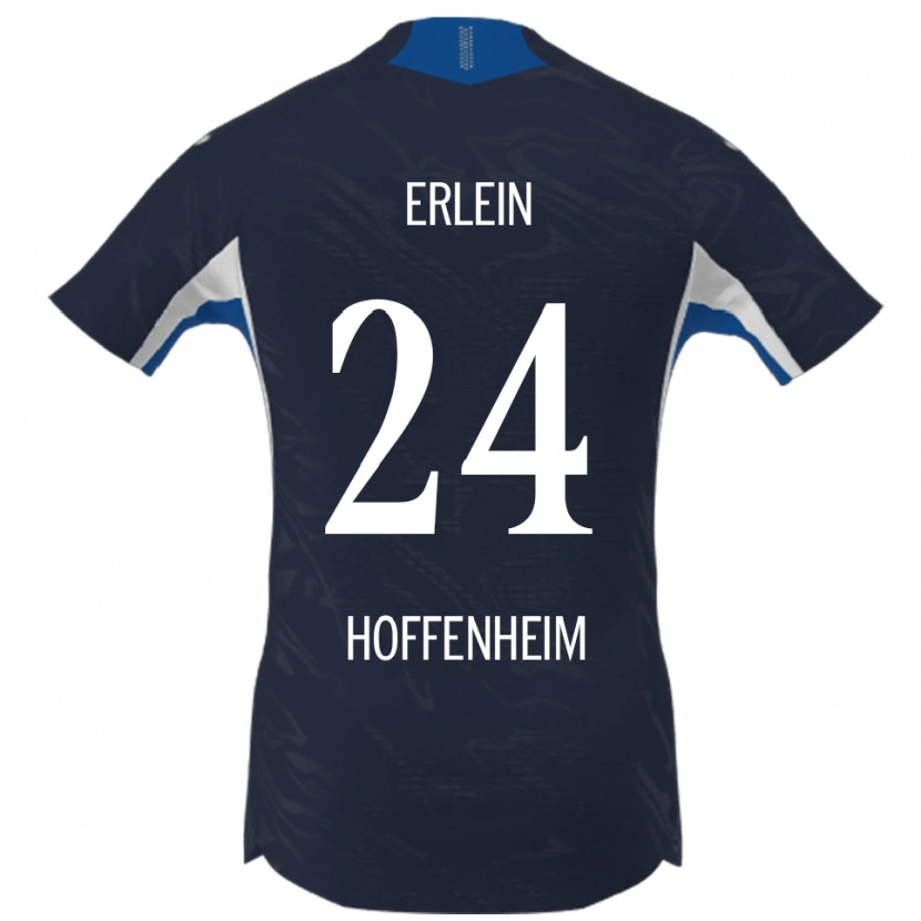 Danxen Kinderen Luca Erlein #24 Marineblauw Wit Thuisshirt Thuistenue 2025/26 T-Shirt