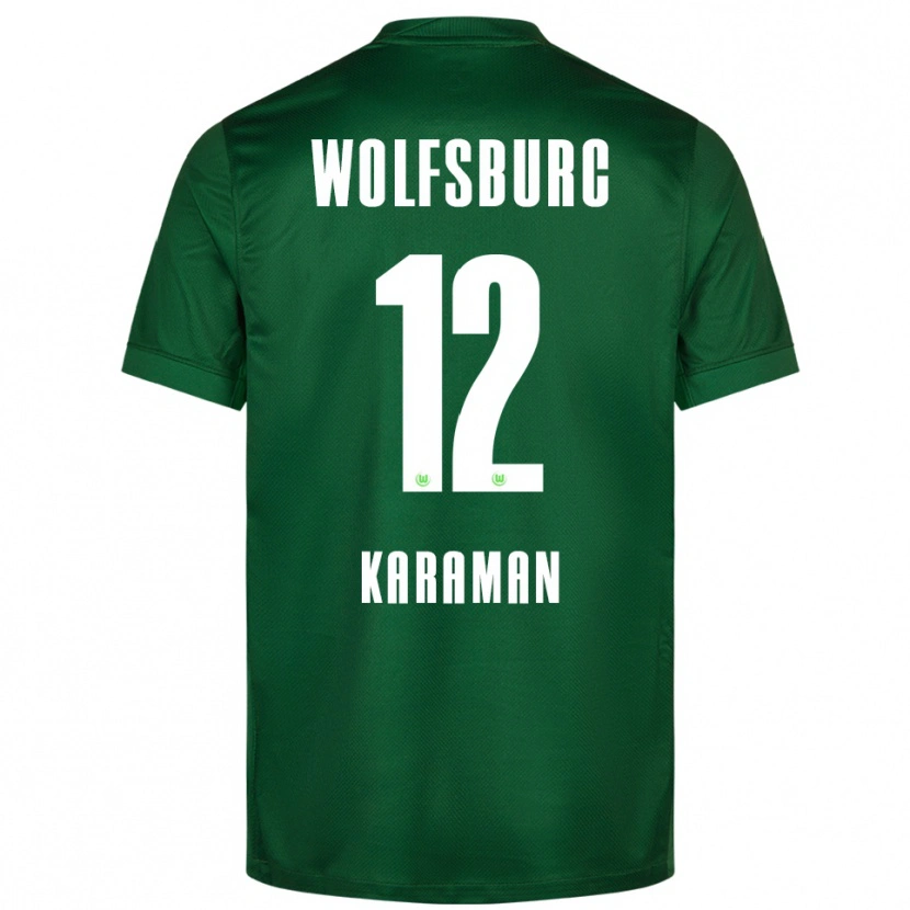 Danxen Kinderen Tarik Karaman #12 Groen Wit Thuisshirt Thuistenue 2025/26 T-Shirt