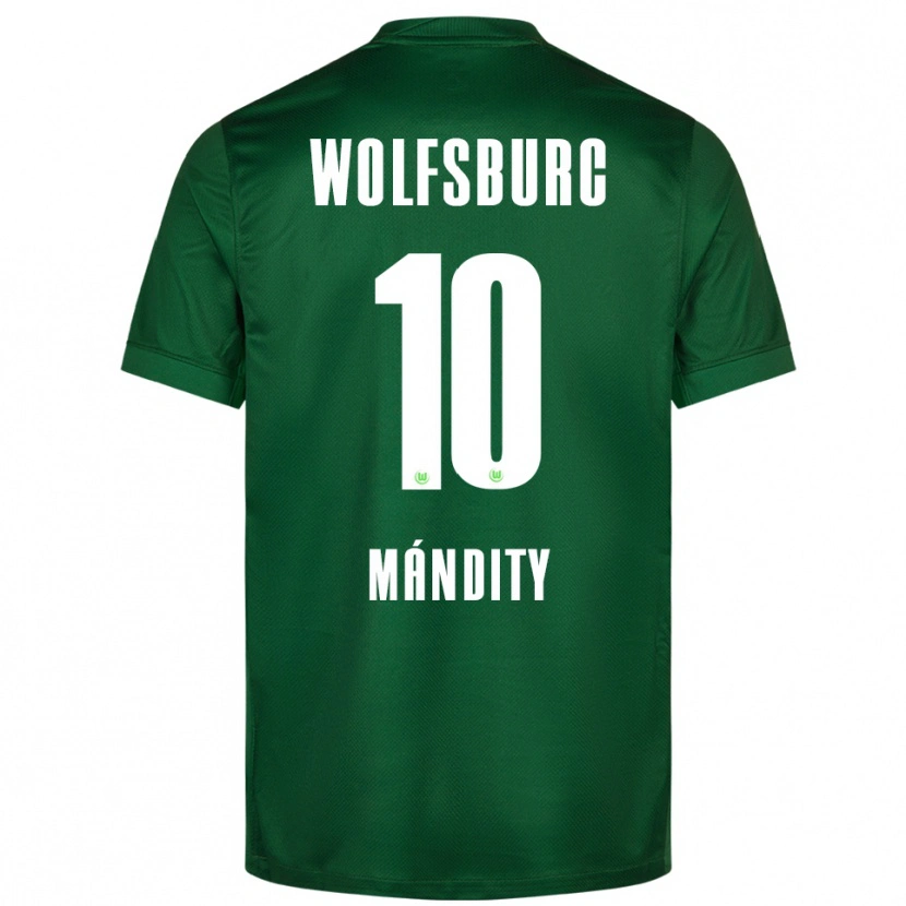 Danxen Kinderen Márkó Mándity #10 Groen Wit Thuisshirt Thuistenue 2025/26 T-Shirt