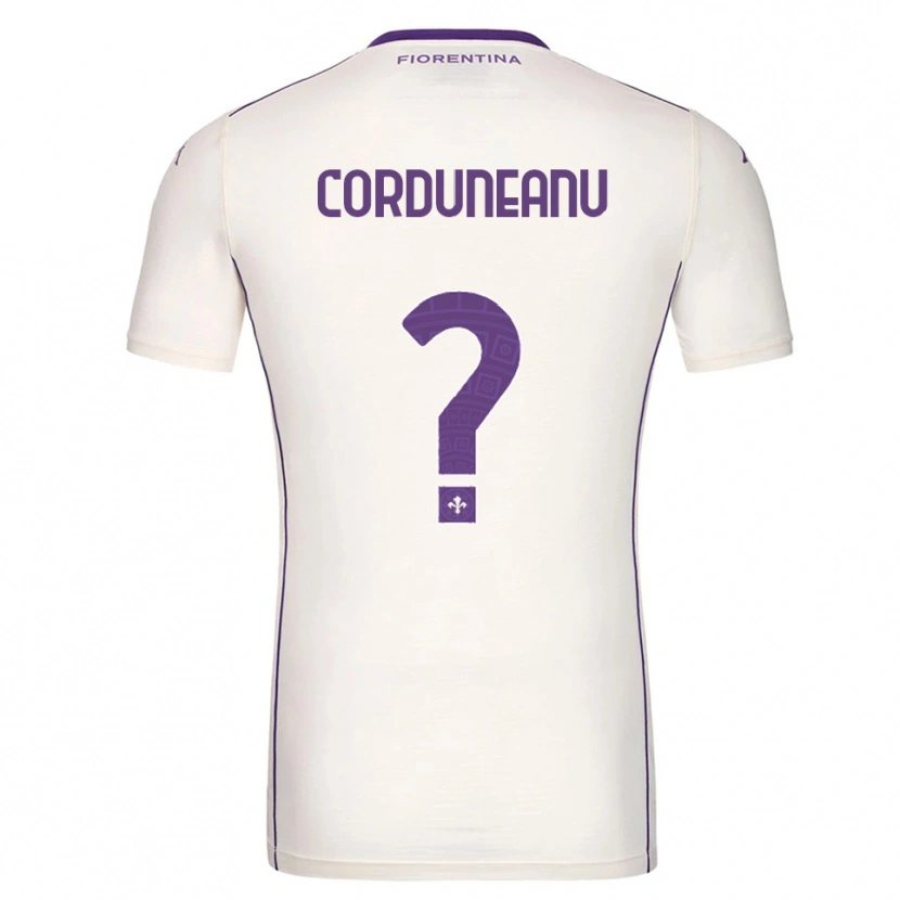 Danxen Kinderen Robert-Daniel Corduneanu #0 Wit Paars Rood Uitshirt Uittenue 2025/26 T-Shirt