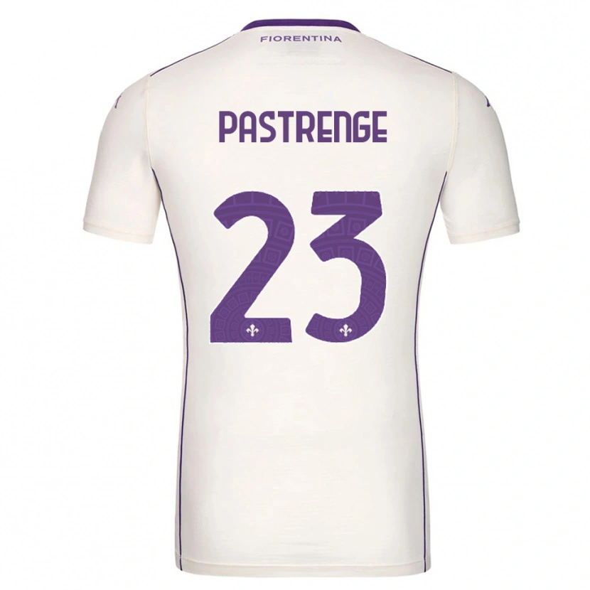 Danxen Kinderen Lucia Pastrenge #23 Wit Paars Rood Uitshirt Uittenue 2025/26 T-Shirt