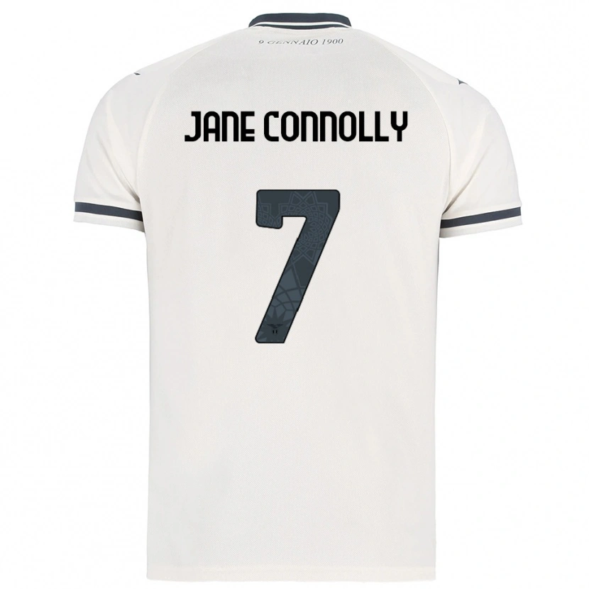 Danxen Kinderen Megan Jane Connolly #7 Wit Marineblauw Uitshirt Uittenue 2025/26 T-Shirt