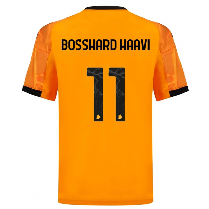 Danxen Kinderen Emilie Bosshard Haavi #11 Oranje Zwart Uitshirt Uittenue 2025/26 T-Shirt