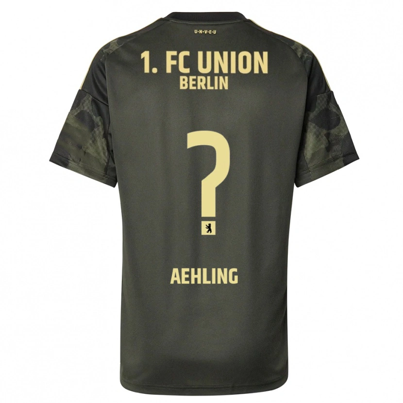 Danxen Kinderen Anna Aehling #0 Donkergroen Zwart Uitshirt Uittenue 2025/26 T-Shirt