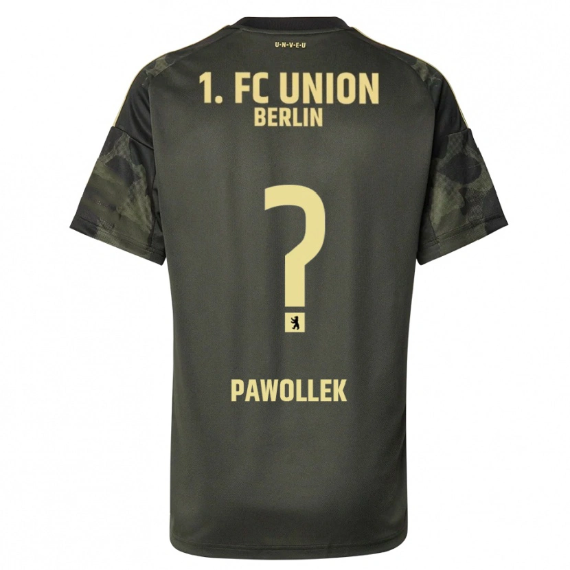 Danxen Kinderen Tanja Pawollek #0 Donkergroen Zwart Uitshirt Uittenue 2025/26 T-Shirt