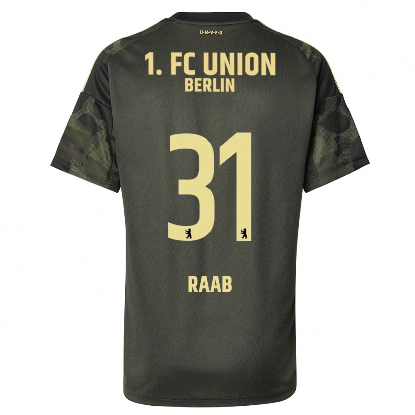 Danxen Kinderen Matheo Raab #31 Donkergroen Zwart Uitshirt Uittenue 2025/26 T-Shirt