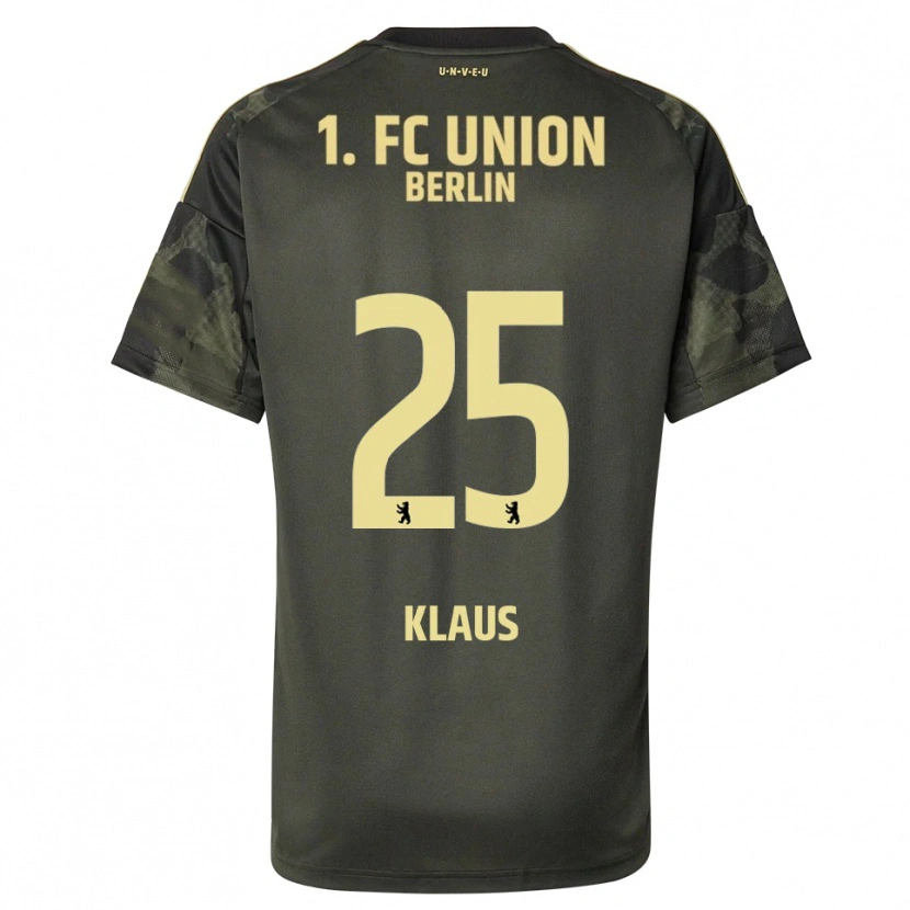 Danxen Kinderen Carl Klaus #25 Donkergroen Zwart Uitshirt Uittenue 2025/26 T-Shirt