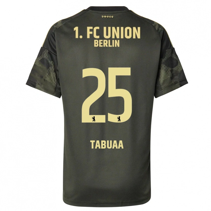 Danxen Kinderen Stephen Tabuaa #25 Donkergroen Zwart Uitshirt Uittenue 2025/26 T-Shirt