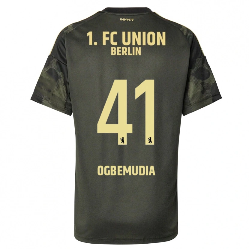 Danxen Kinderen Oluwaseun Ogbemudia #41 Donkergroen Zwart Uitshirt Uittenue 2025/26 T-Shirt