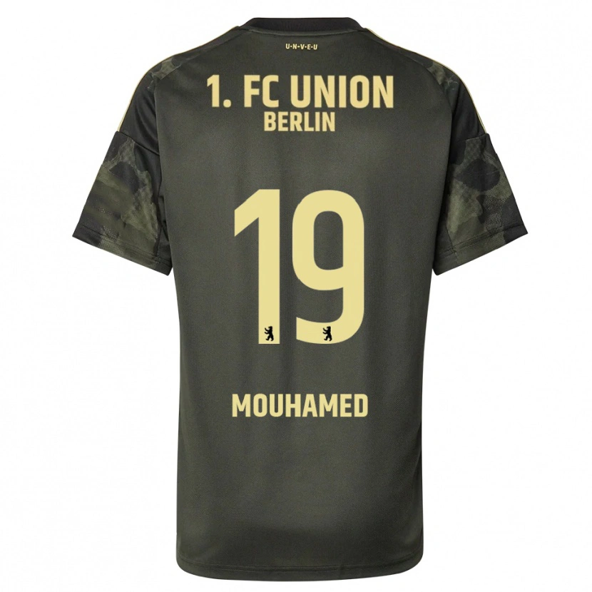 Danxen Kinderen Riyad Mouhamed #19 Donkergroen Zwart Uitshirt Uittenue 2025/26 T-Shirt