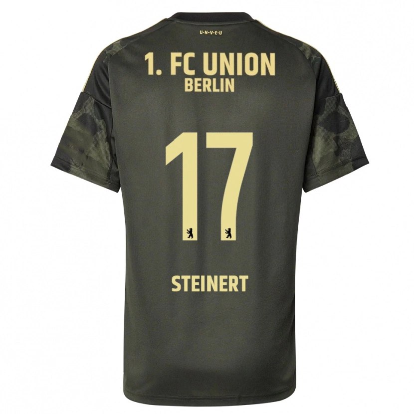 Danxen Kinderen Judith Steinert #17 Donkergroen Zwart Uitshirt Uittenue 2025/26 T-Shirt
