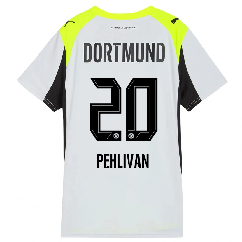 Danxen Kinderen Miran Pehlivan #20 Fluorescerend Geel Uitshirt Uittenue 2025/26 T-Shirt