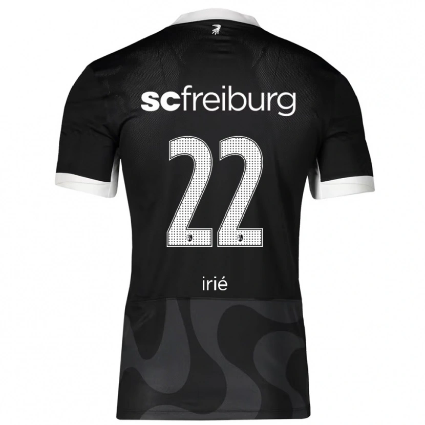 Danxen Kinderen Cyriaque Irié #22 Zwart Wit Uitshirt Uittenue 2025/26 T-Shirt