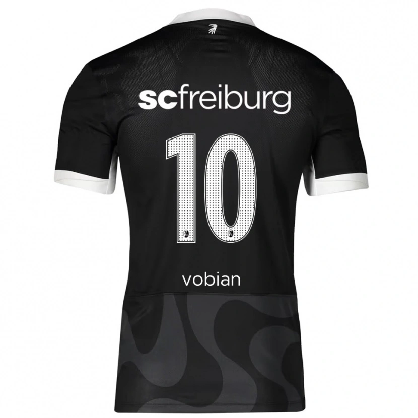 Danxen Kinderen Selina Vobian #10 Zwart Wit Uitshirt Uittenue 2025/26 T-Shirt