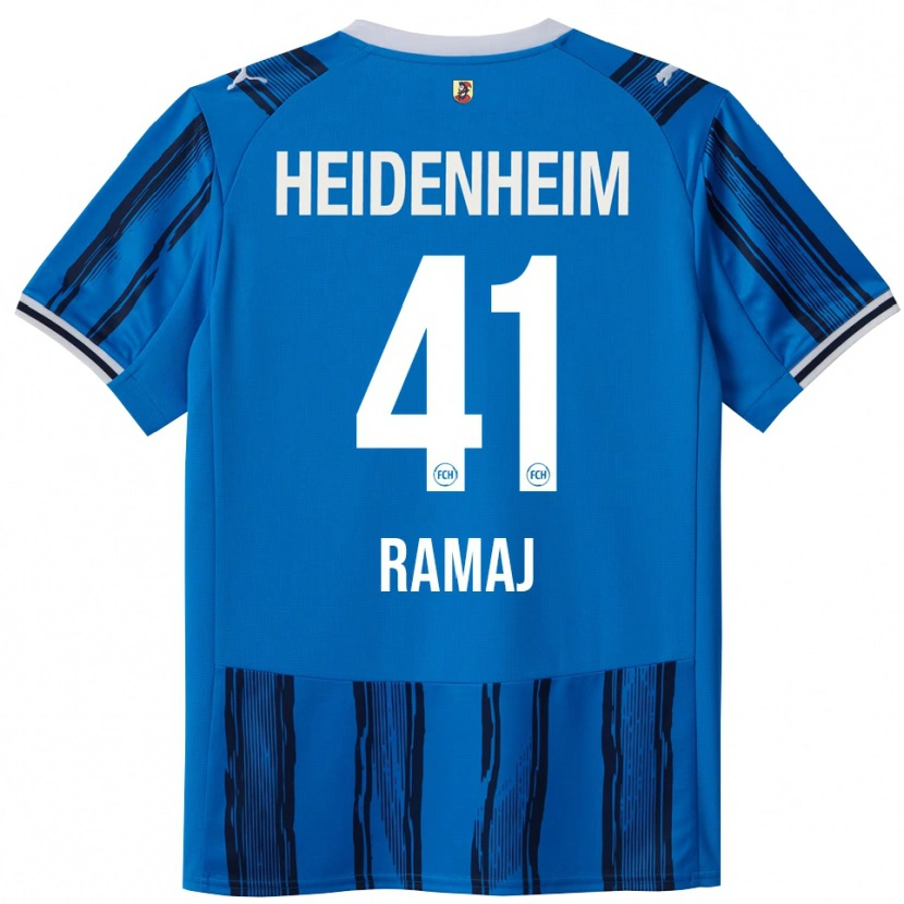 Danxen Kinderen Diant Ramaj #41 Blauw Marineblauw Uitshirt Uittenue 2025/26 T-Shirt