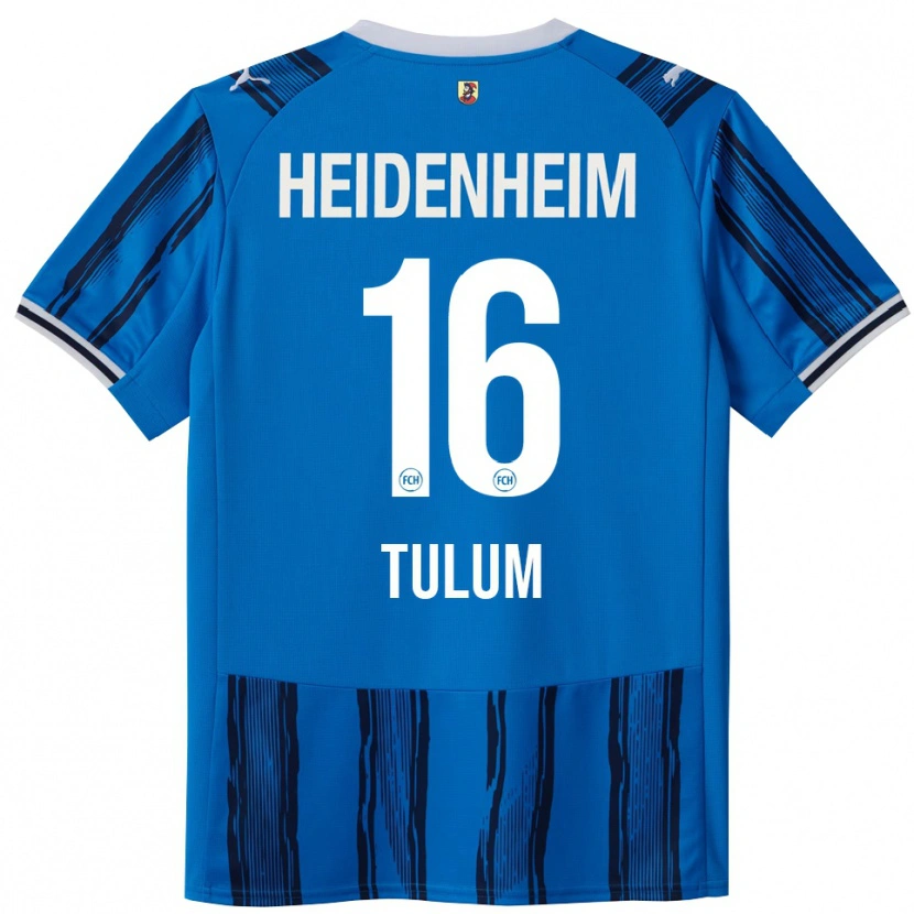 Danxen Kinderen Melih Tulum #16 Blauw Marineblauw Uitshirt Uittenue 2025/26 T-Shirt