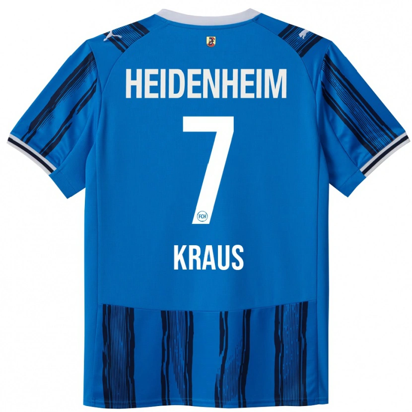 Danxen Kinderen Sabrina Kraus #7 Blauw Marineblauw Uitshirt Uittenue 2025/26 T-Shirt