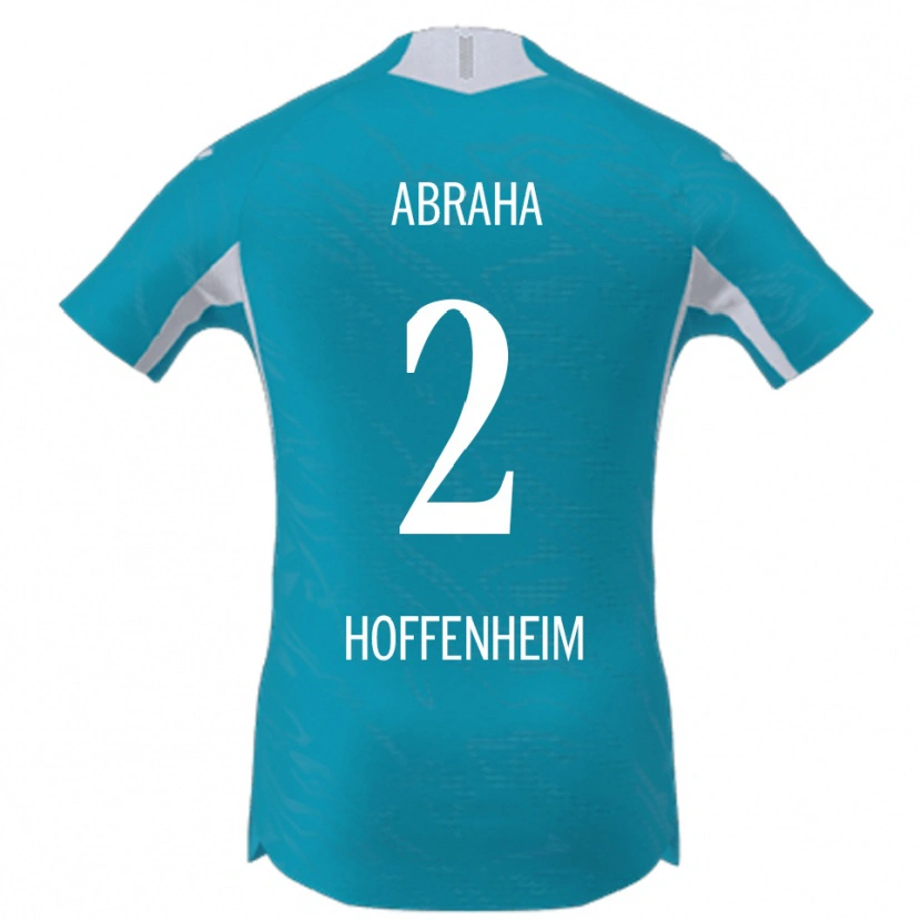 Danxen Kinderen Natnael Abraha #2 Hemelsblauw Uitshirt Uittenue 2025/26 T-Shirt