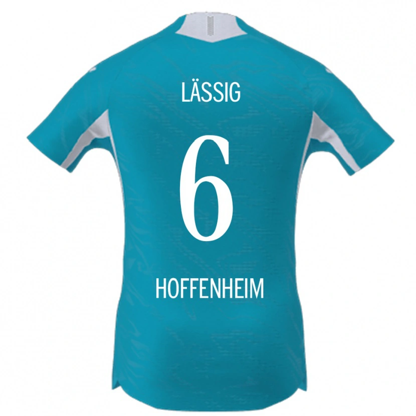 Danxen Kinderen Valentin Lässig #6 Hemelsblauw Uitshirt Uittenue 2025/26 T-Shirt
