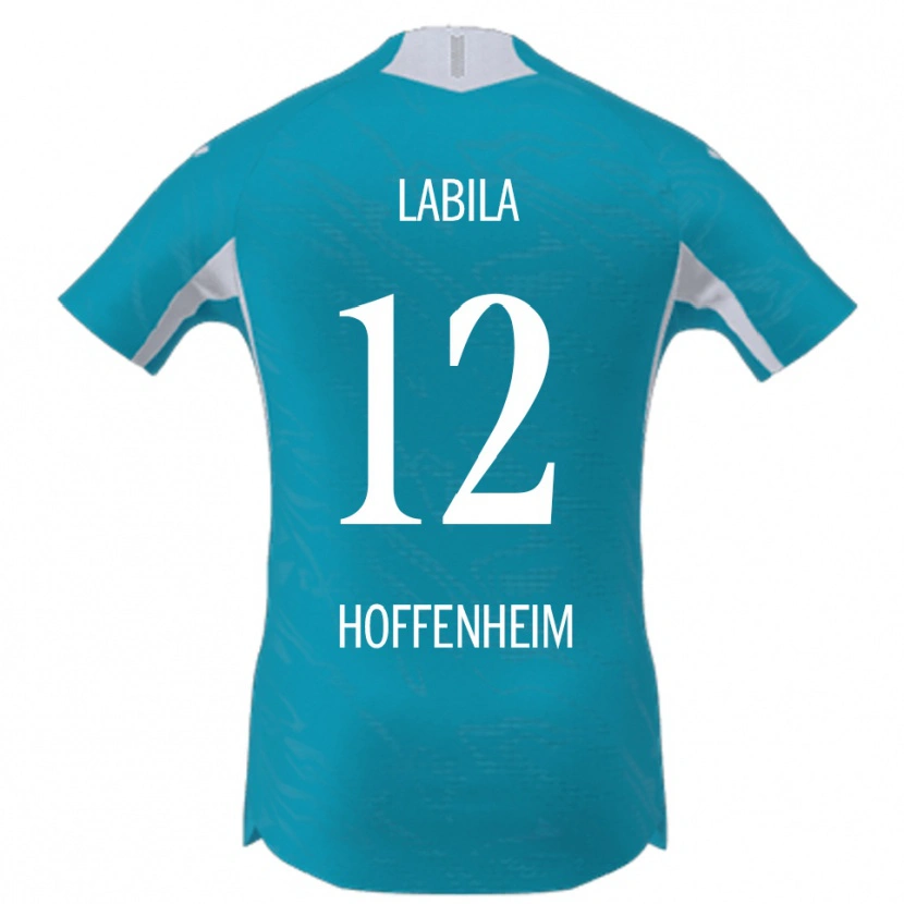 Danxen Kinderen Daniel Labila #12 Hemelsblauw Uitshirt Uittenue 2025/26 T-Shirt