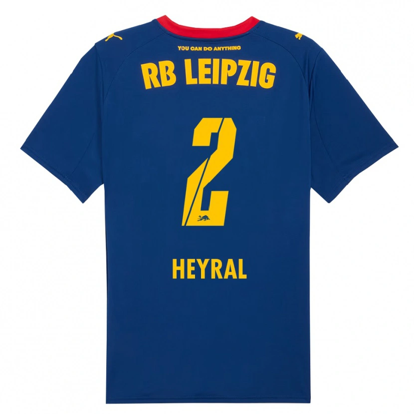 Danxen Kinderen Neo Heyral #2 Marineblauw Rood Uitshirt Uittenue 2025/26 T-Shirt