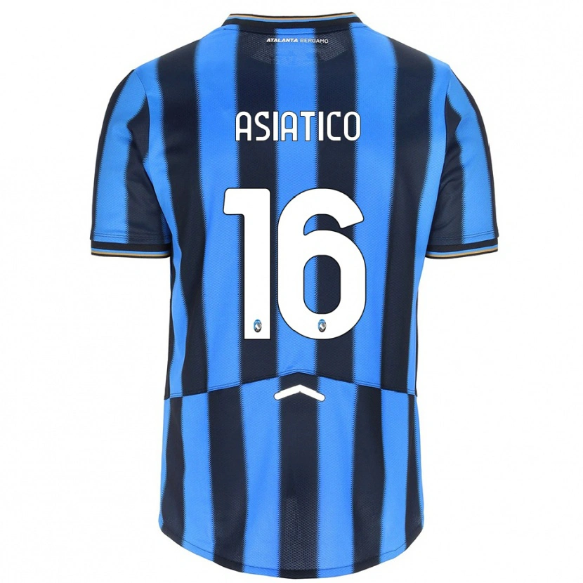 Danxen Heren Pietro Asiatico #16 Hemelblauw Zwart Thuisshirt Thuistenue 2025/26 T-Shirt