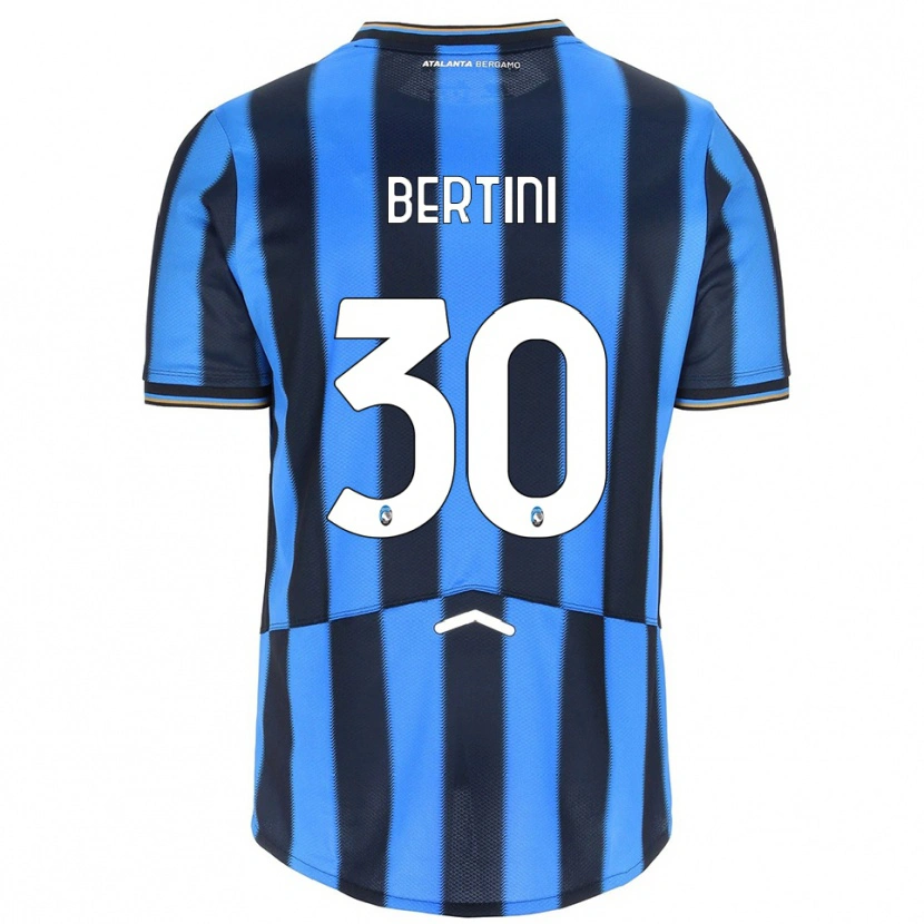 Danxen Heren Tommaso Bertini #30 Hemelblauw Zwart Thuisshirt Thuistenue 2025/26 T-Shirt