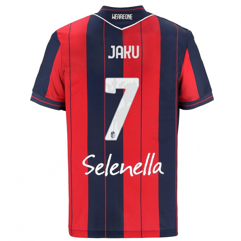 Danxen Heren Jordi Jaku #7 Rood Marineblauw Thuisshirt Thuistenue 2025/26 T-Shirt