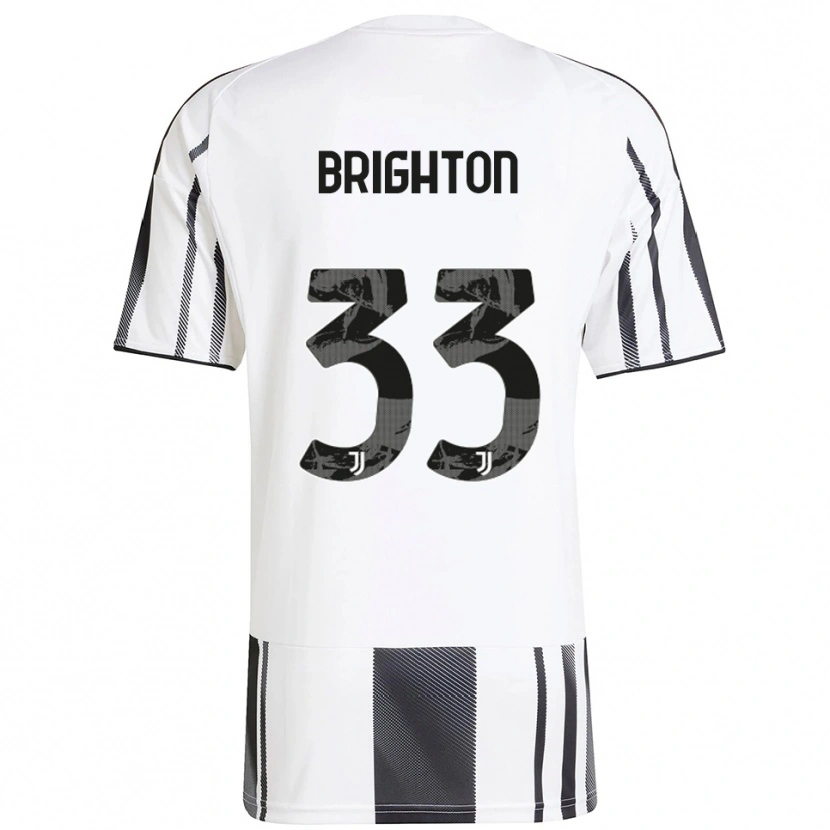 Danxen Heren Abi Brighton #33 Wit Zwart Thuisshirt Thuistenue 2025/26 T-Shirt