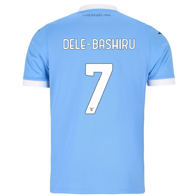 Danxen Heren Fisayo Dele-Bashiru #7 Hemelblauw Wit Thuisshirt Thuistenue 2025/26 T-Shirt