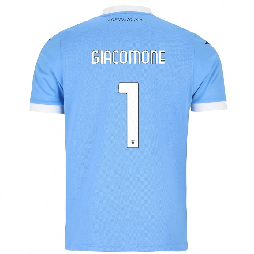 Danxen Heren Giacomo Giacomone #1 Hemelblauw Wit Thuisshirt Thuistenue 2025/26 T-Shirt