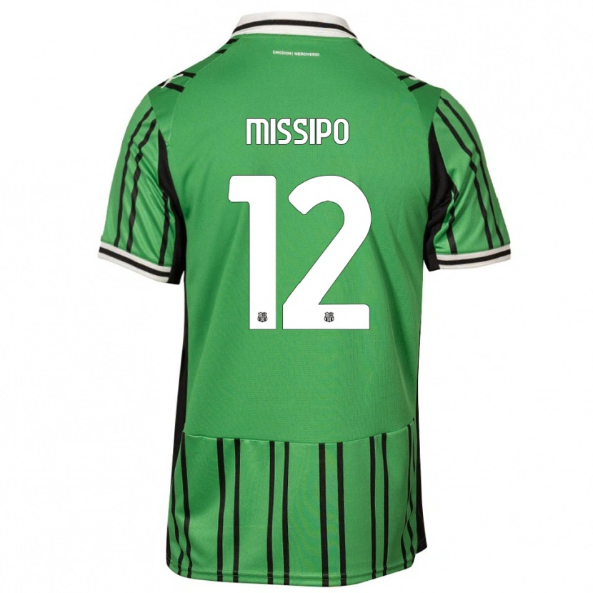 Danxen Heren Kassandra Missipo #12 Groen Zwart Thuisshirt Thuistenue 2025/26 T-Shirt