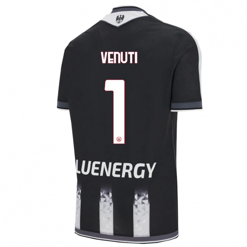 Danxen Heren Gioele Venuti #1 Zwart Wit Thuisshirt Thuistenue 2025/26 T-Shirt