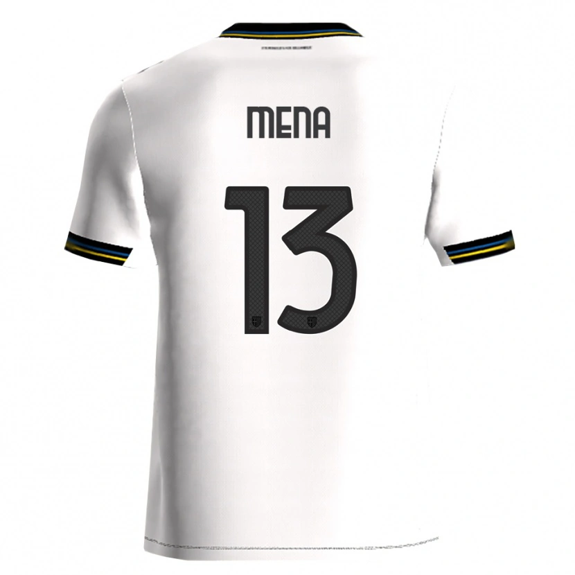 Danxen Heren Marlon Mena #13 Wit Zwart Thuisshirt Thuistenue 2025/26 T-Shirt