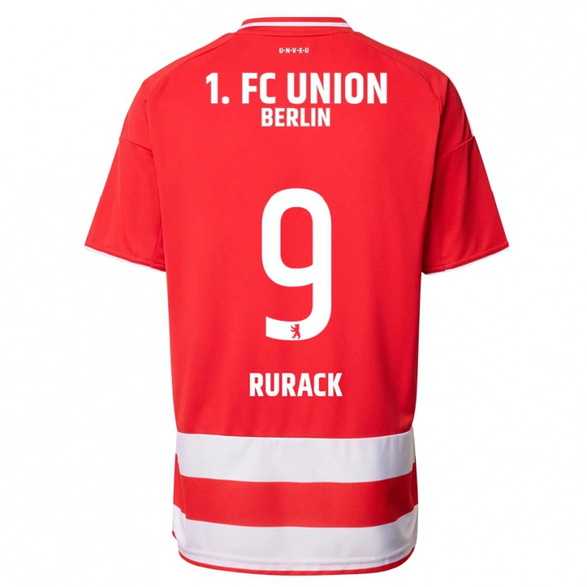 Danxen Heren Zita Rurack #9 Rood Wit Thuisshirt Thuistenue 2025/26 T-Shirt