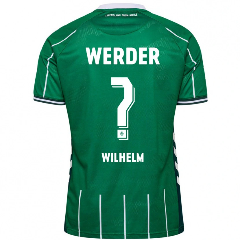 Danxen Heren Gabriel Wilhelm #0 Groen Wit Thuisshirt Thuistenue 2025/26 T-Shirt