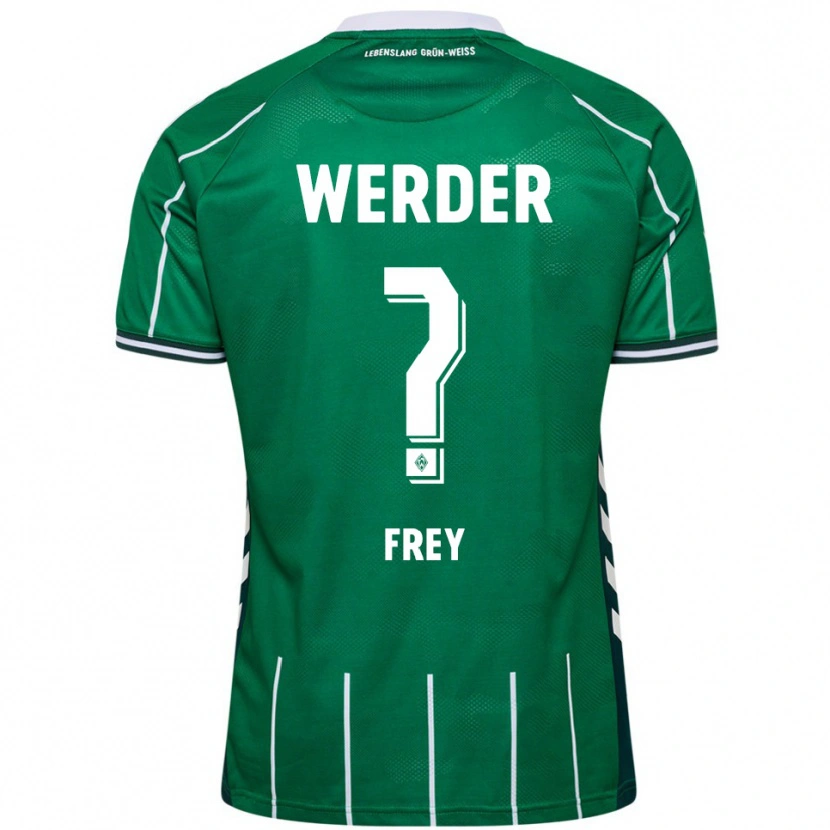 Danxen Heren Elias Frey #0 Groen Wit Thuisshirt Thuistenue 2025/26 T-Shirt