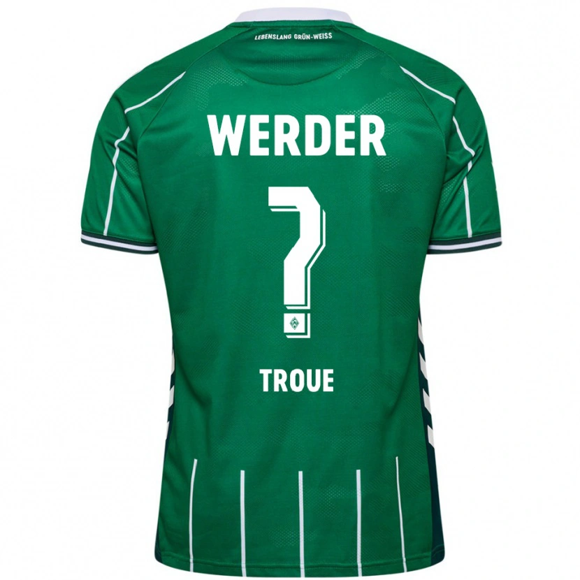 Danxen Heren Miguel Troue #0 Groen Wit Thuisshirt Thuistenue 2025/26 T-Shirt