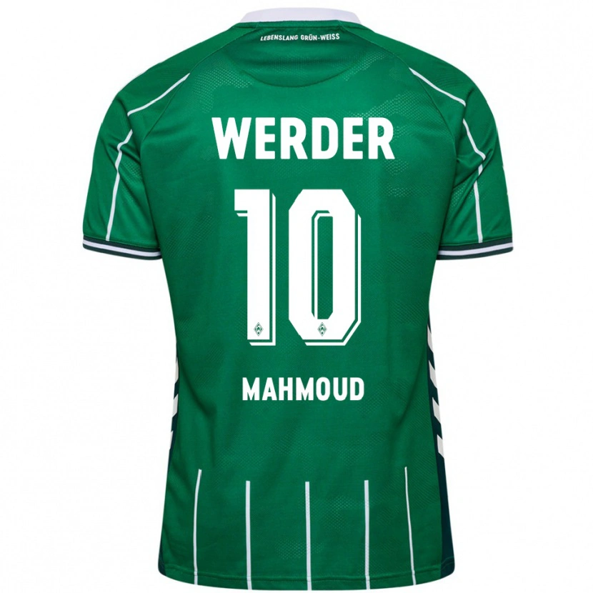 Danxen Heren Tuana Mahmoud #10 Groen Wit Thuisshirt Thuistenue 2025/26 T-Shirt