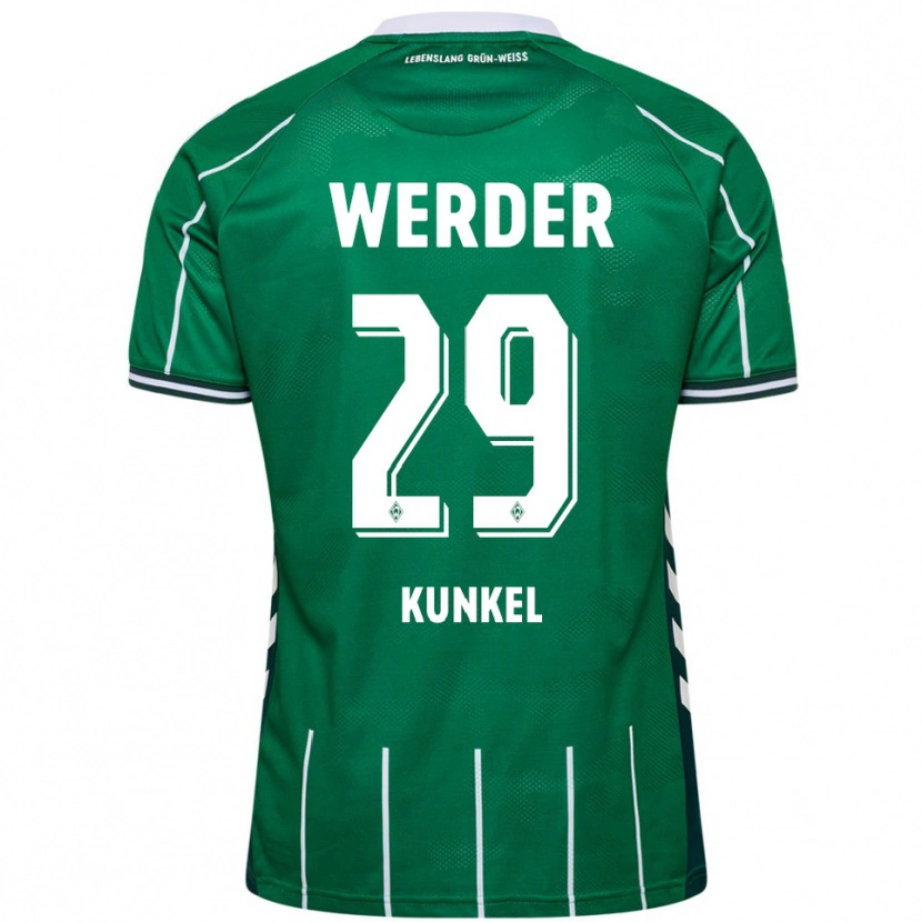 Danxen Heren Melina Kunkel #29 Groen Wit Thuisshirt Thuistenue 2025/26 T-Shirt