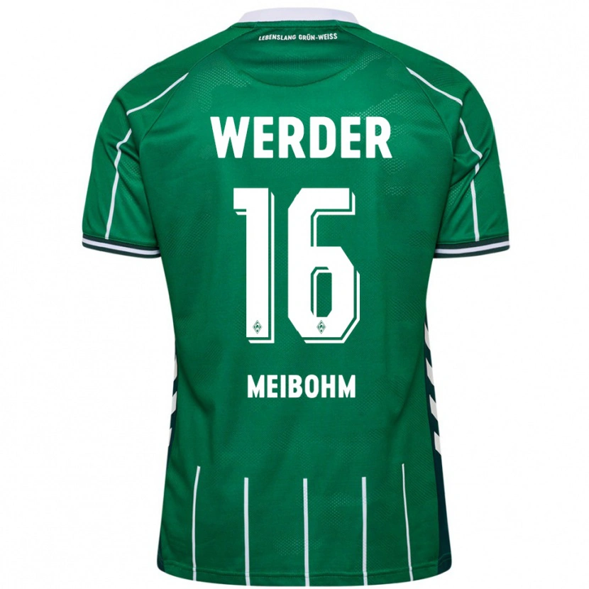 Danxen Heren Joel Meibohm #16 Groen Wit Thuisshirt Thuistenue 2025/26 T-Shirt